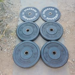 Olympic Bumper Weights 190lbs