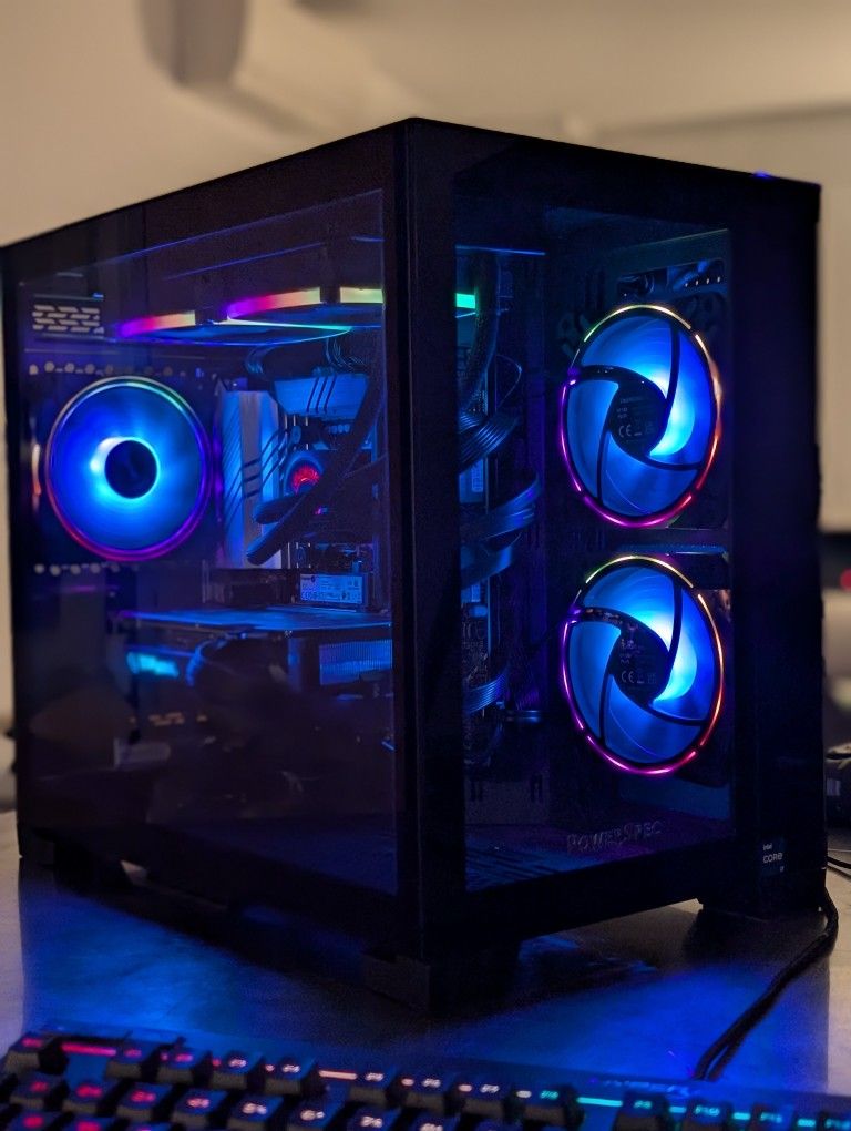 Nvidia RTX 4070 | Intel Core i7-14700KF | Compact High End Custom Gaming PC, 32GB, 3TB,