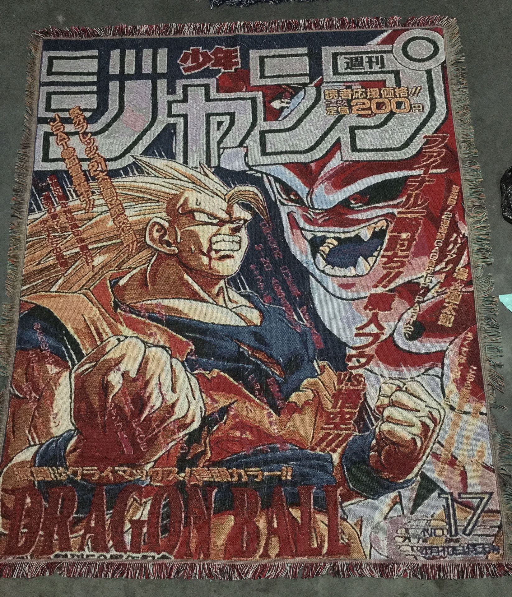 Dragon Ball Z Woven Blanket Rug 