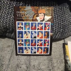 Forever Disney Villain Stamp Sheet