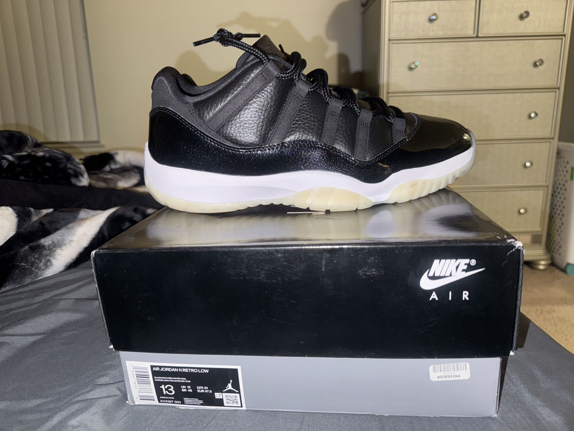 Low Jordan 11 72-10 Sz 13