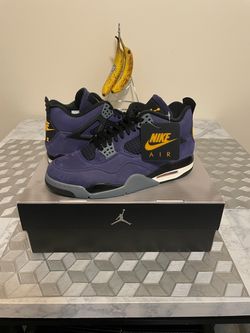 Jordan 4 Lakers
