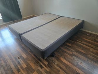 King box spring w/frame