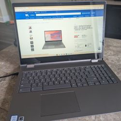 Lenovo - IdeaPad 3i Chromebook Laptop - 15.6" FHD Touch Screen - Pentium Silver N6000