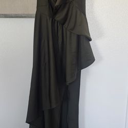 Green bridesmaid dress lg