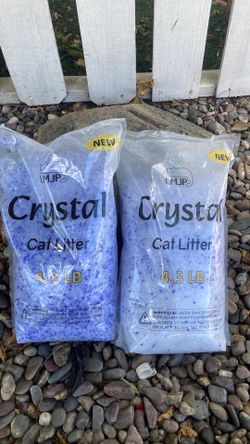 Crystal cat litter 4.3 LB
