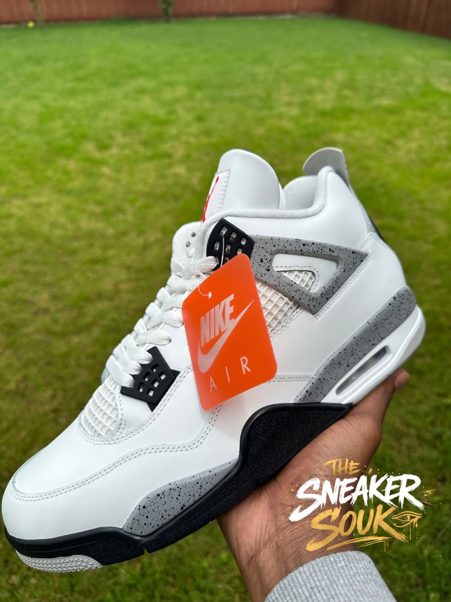 Jordan 4 White Cement 2025 Size 13 DS New