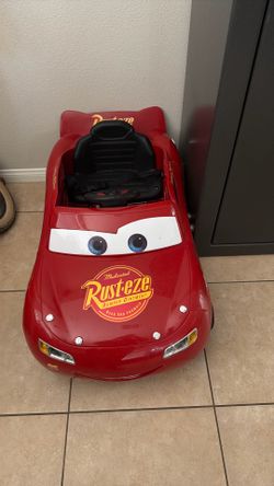 Lightning McQueen ride on car