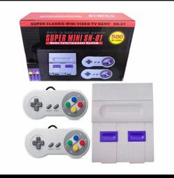 Super Mini SN-01 Retro Game Console with 2 Controllers