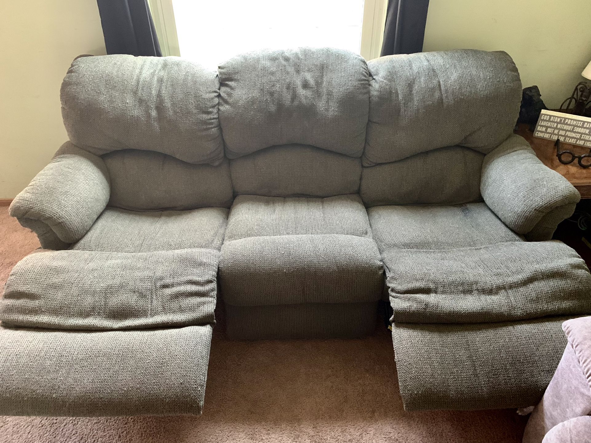 Large Reclining Sofa