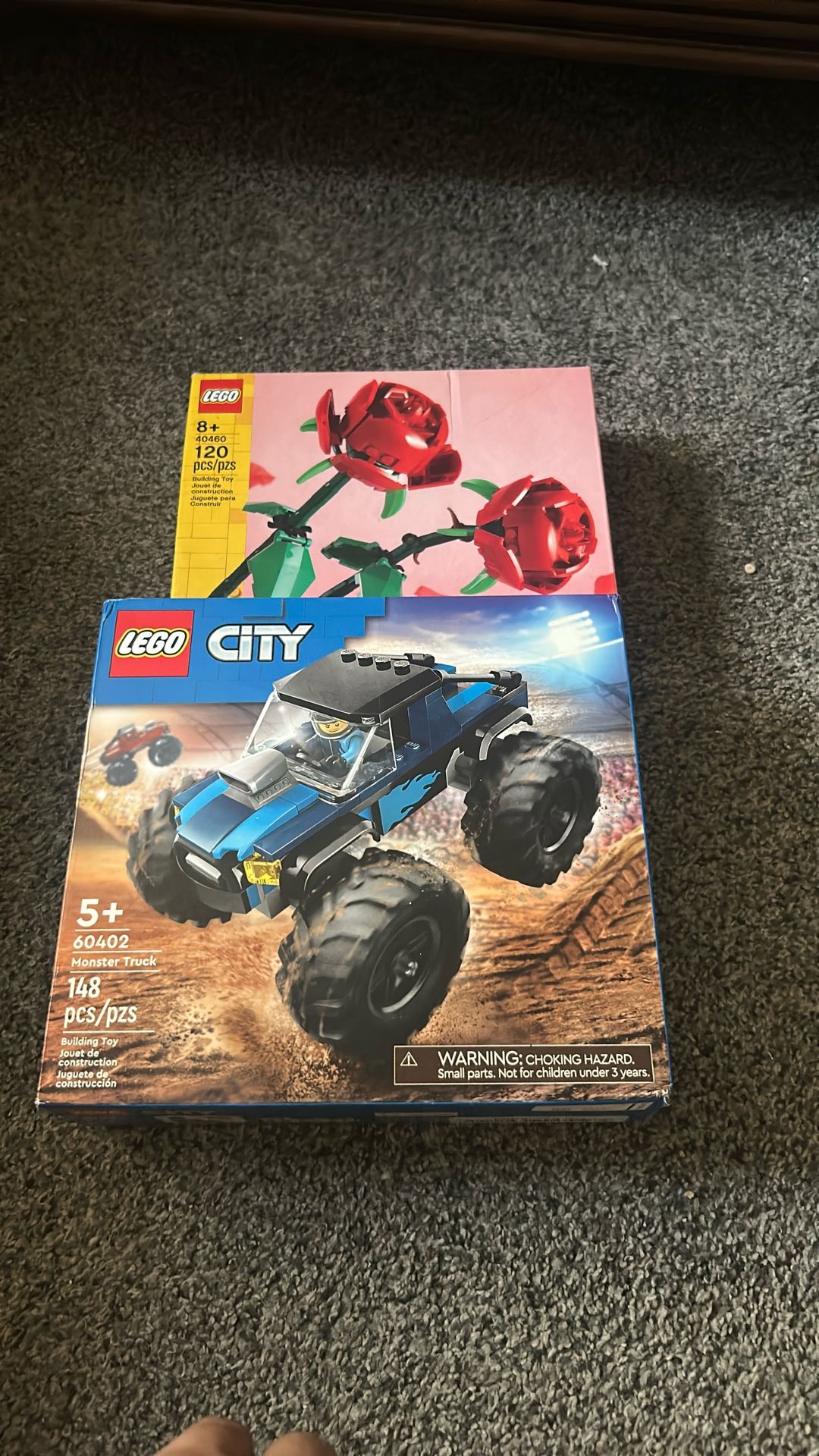 Lego City Monster Truck And Lego Roses