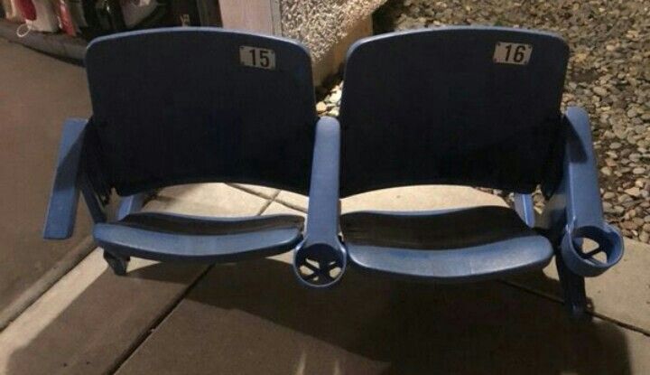 Arco Arena Seats (collectable) perfect for your mancave!