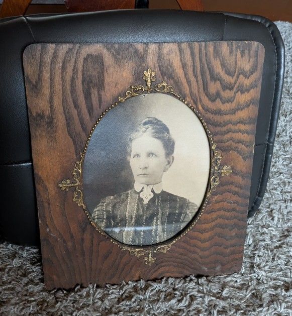Antique Picture And Frame