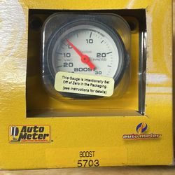 Auto meter boot gauge