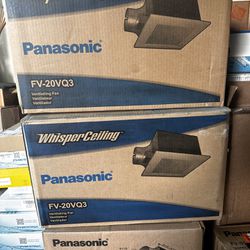 Panasonic Ventilating Fan, Bathroom Exhaust Fan