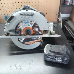 Hercules Brushless Cordless Saw 7 inch With Battery