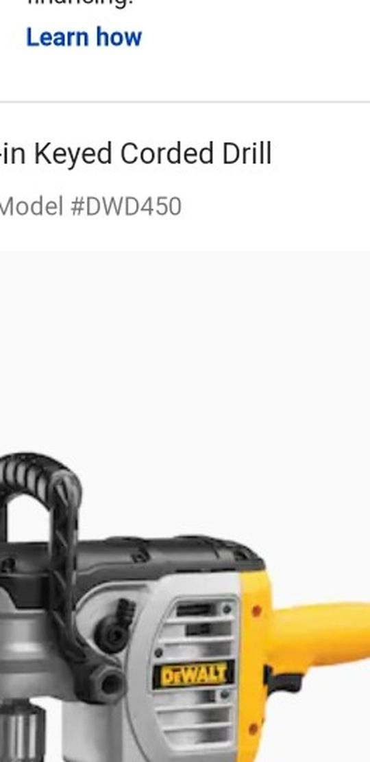 Dewalt Angle Drill
