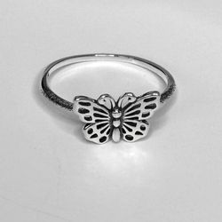 Butterfly 🦋 925 Sterling Silver Ring 💍 size 7 