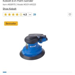 Kobalt 6-in Palm Sander 