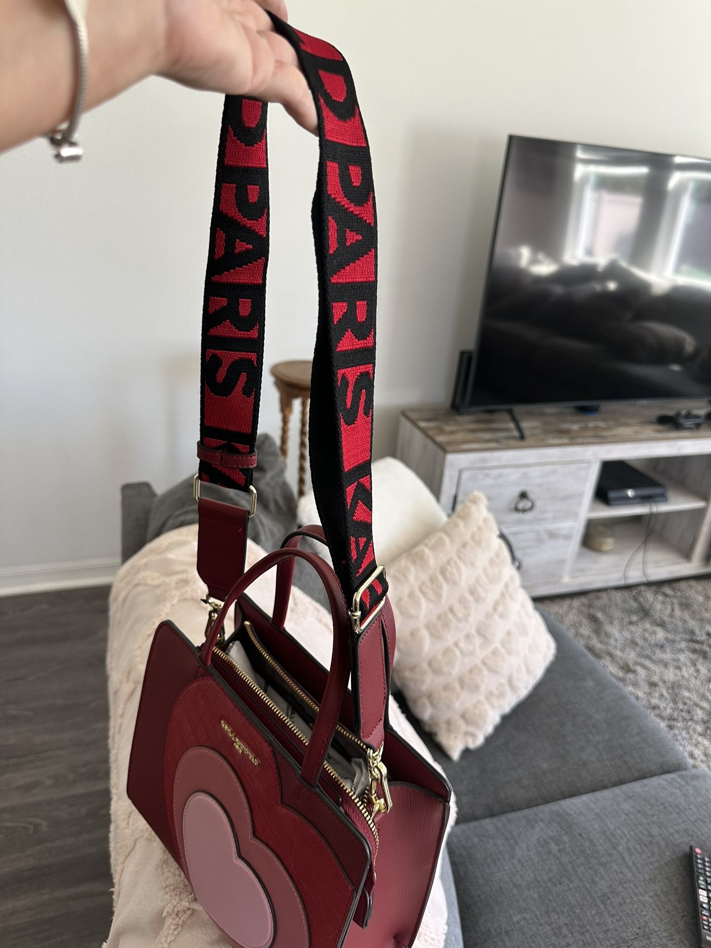 Red Women Shoulder Bag