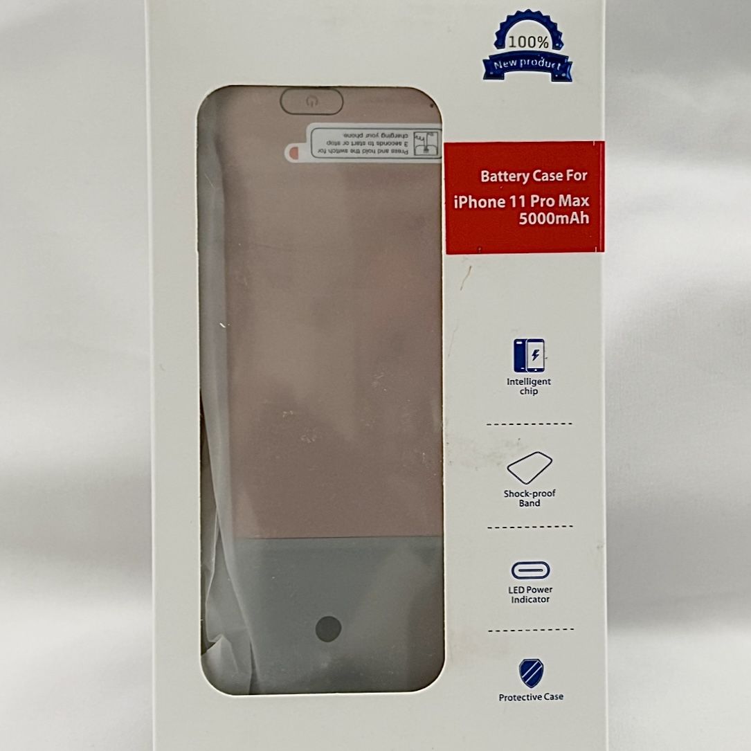 Rose Gold Battery Case for iPhone 11 Pro Max 5000mAh