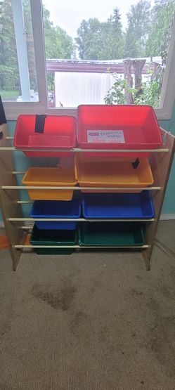 Toy Bin Organizer