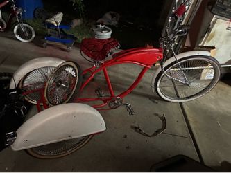 Trike lowrider bike