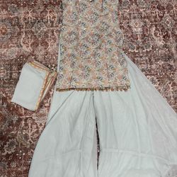 Light Blue Sharara