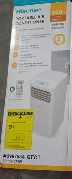 Hiessense Portable air w/ remote