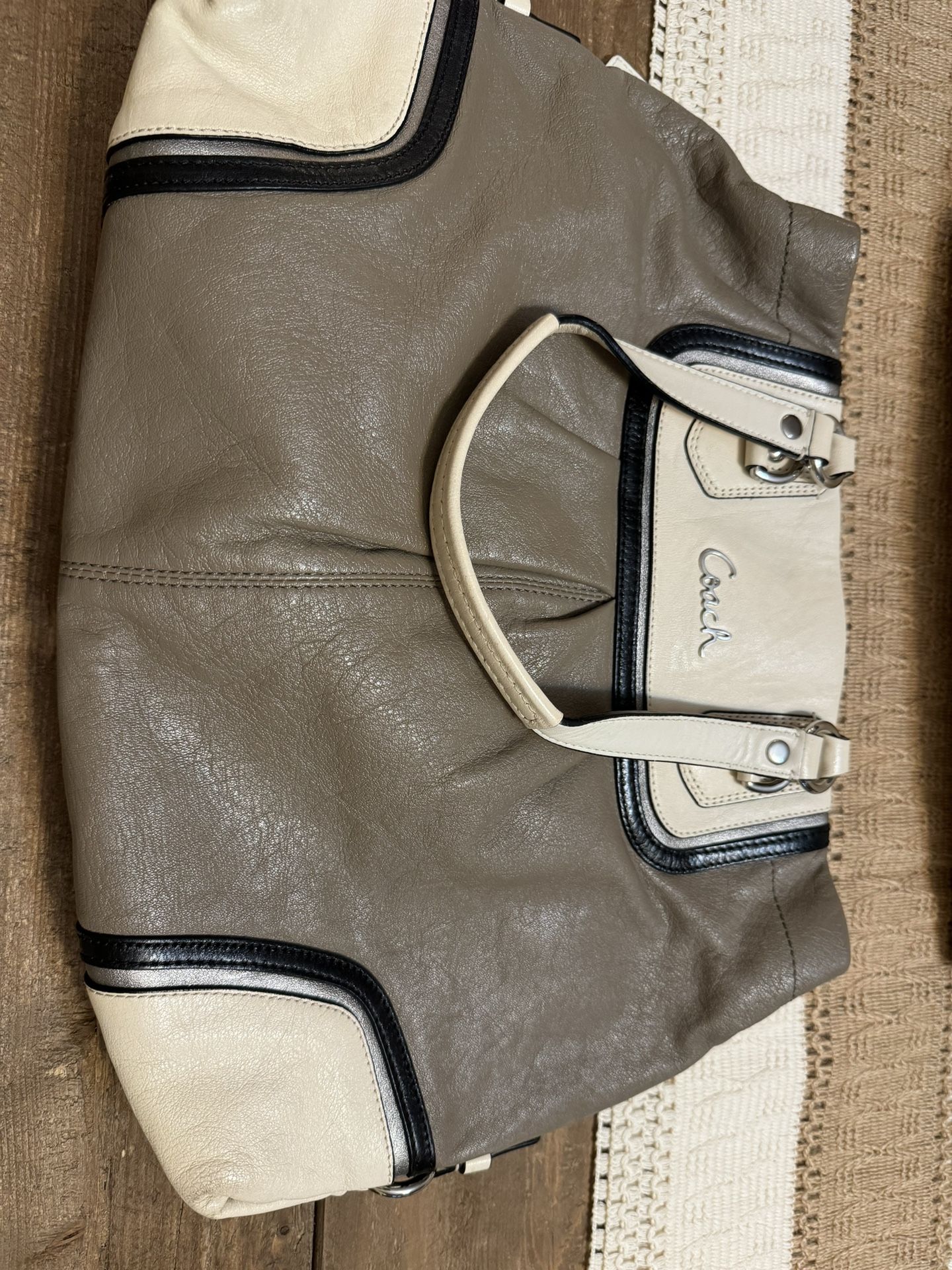 Leather Coach Purse 