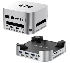 ACASIS Mac mini M4 Dock & Stand with Dual-Bay NVMe SSD Enclosure