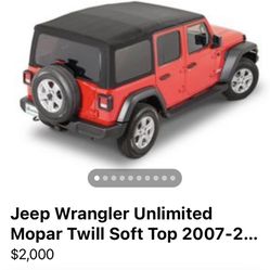 Jeep Soft Top