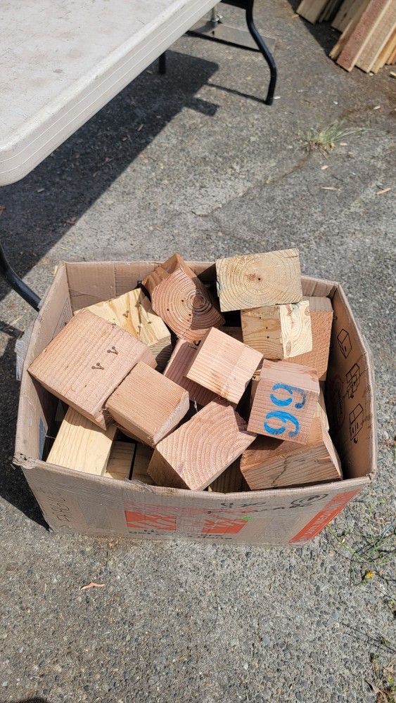 Assorted Wood Blocks