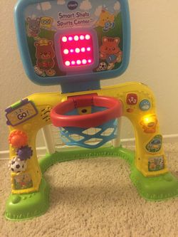 Basketball court for toddlers