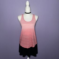 Women’s Forever 21 Pink Ombre Striped Tank Top
