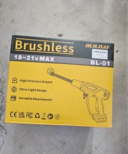 Builday BL-01 Brushless Cordless Pressure Washer
