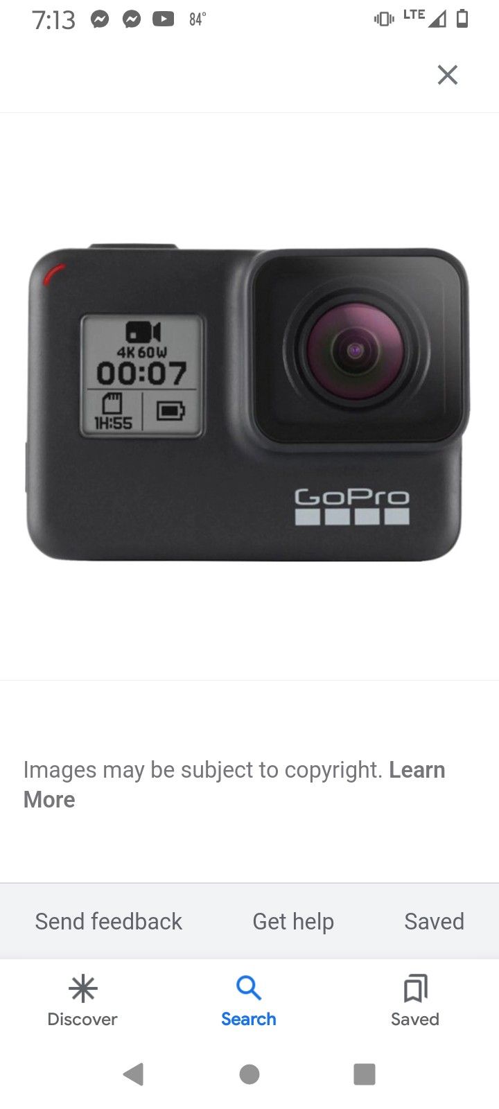 Go Pro Black7