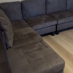 Gray Sectional Sofa