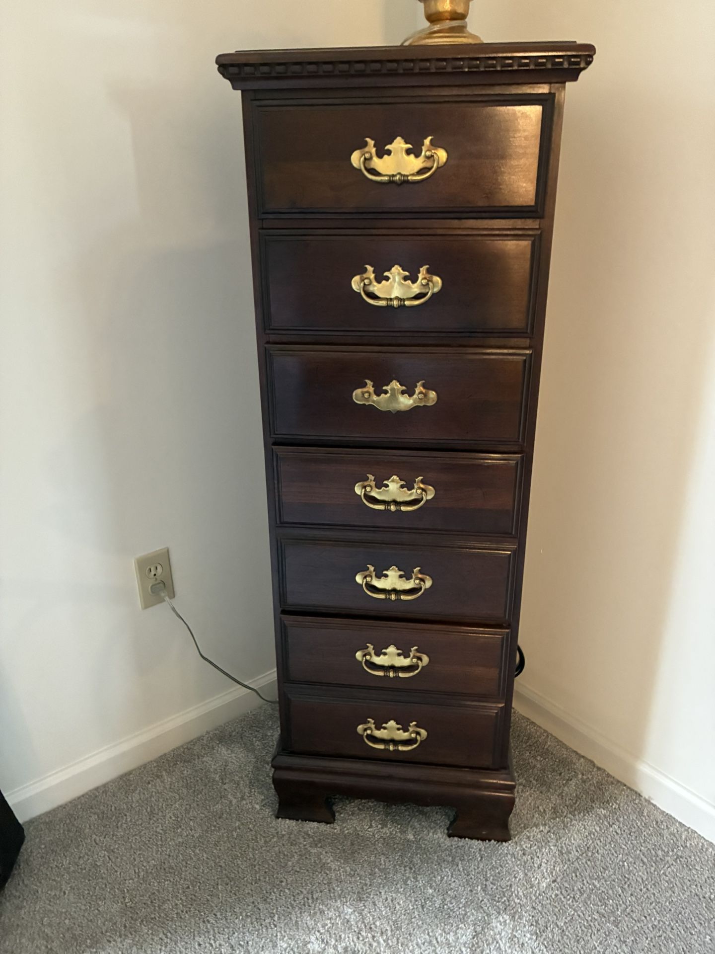 Tall Wood Dresser