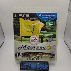Tiger Woods PGA Tour 12 : The Masters ( Sony PlayStation 3 , PS3 ) - CIB -