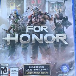 PS4 Game FOR HONOR