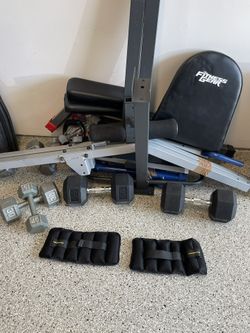 Weights And Fitness Station