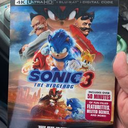 Sonic 3 4k Blueray 