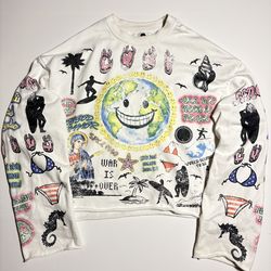 Lunaticlove Cropped Long sleeve shirt