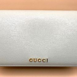 Gucci Chain Wallet In Pale Green Leather