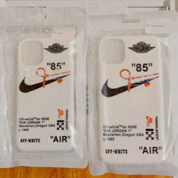 2021 Off-White ‘JK' Silicone iPhone12 Pro Max ,12 Pro - 12 Mini & 11pro Max ,11 pro