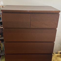 USED IKEA STORAGE 6-drawer chest