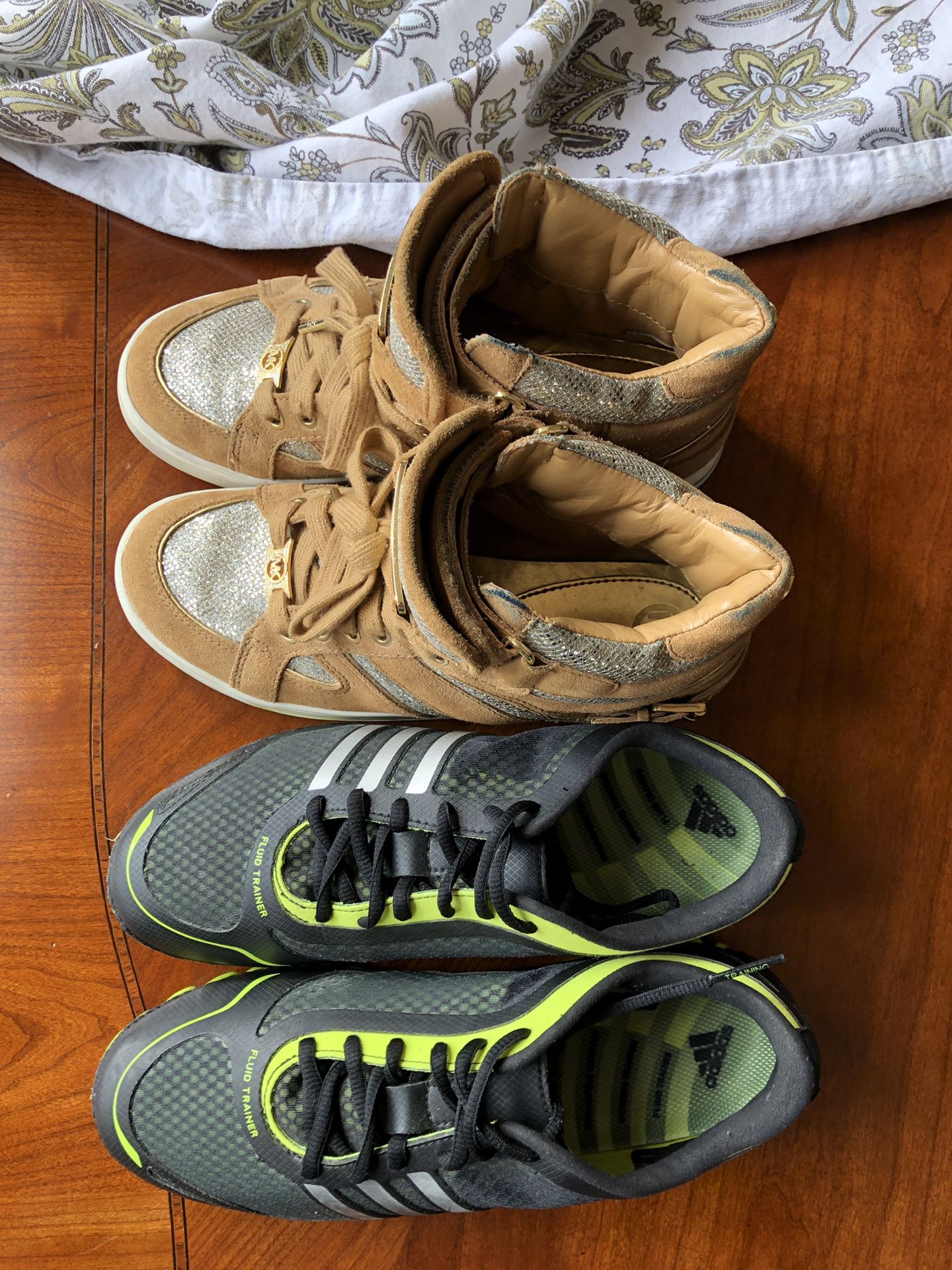 Michael Kors & Adidas shoes