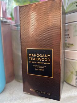 Teakwood Mahogany cologne $30