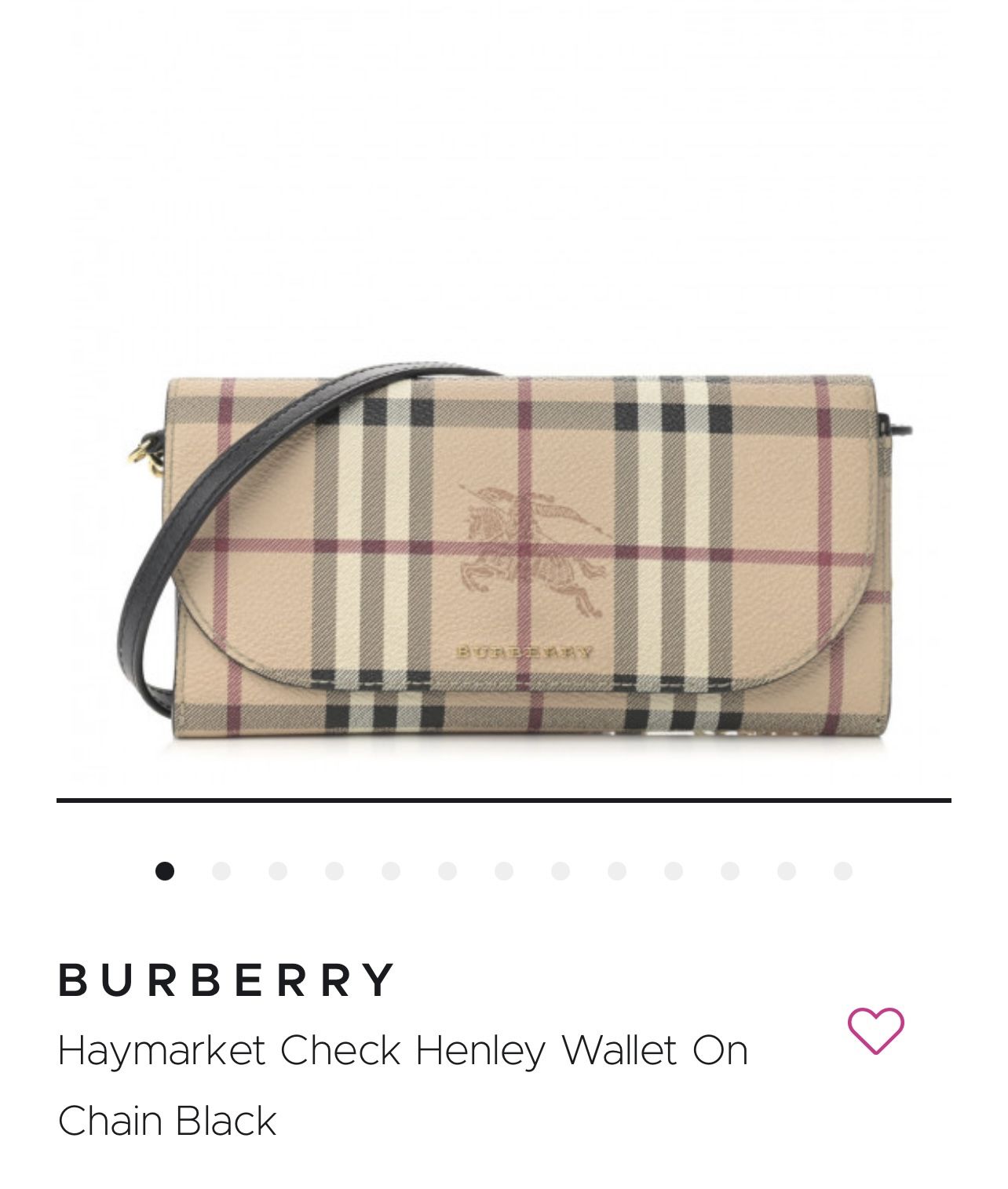 Burberry Wallet Purse